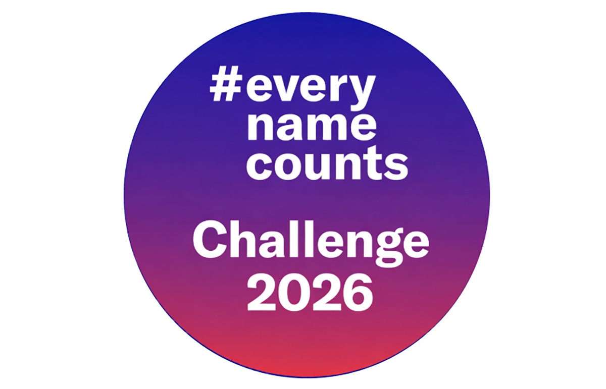 „Jeder Name zählt“ „Jeder Name zählt“